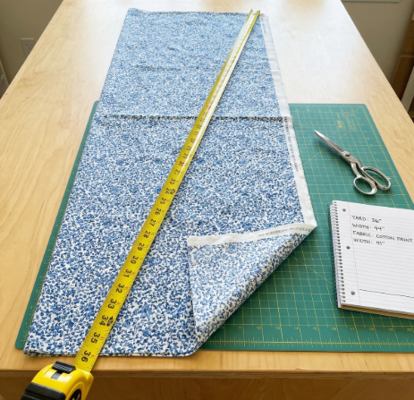 Knit fabric GSM and finished width affecting fabric yield