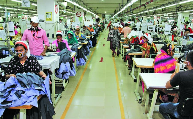 Sewing line bottleneck and WIP control in apparel production
