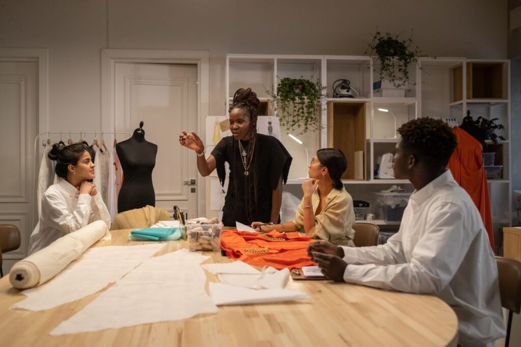 Apparel pre-production meeting and bulk production readiness review