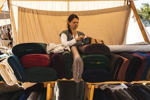Fabric rolls for apparel production and textile sourcing